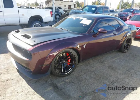 2018 Dodge Challenger Srt Hellcat Widebody z USA, uszkodzony, nr VIN 2C3CDZC95JH138201